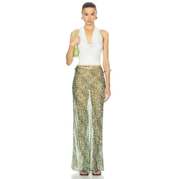 SIEDRES Siny Sheer Maxi Skirt - XS - Multi - Picture 3 of 6